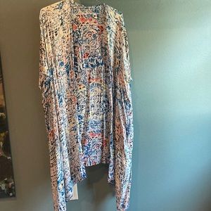 Multi color blue wrap.